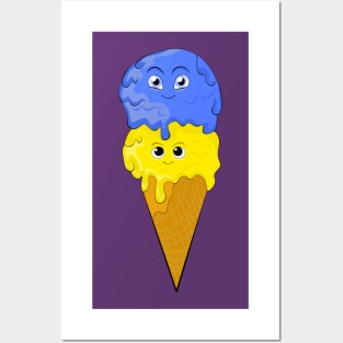 Ukrainian ice cream Posters and Art